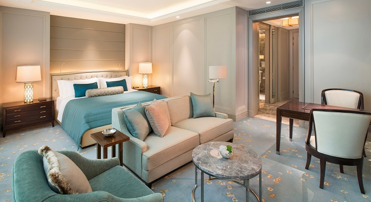 The largest room at the St. Regis takes up a sizable 353 square meters.