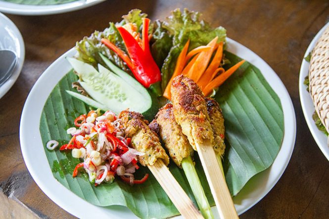 Recipes from the Road: Sate Lilit Ikan and Sambal Matah | DestinAsian