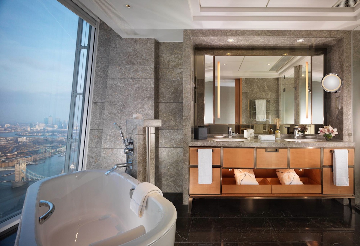 The hotels offer rooms—and bathrooms—with a view.