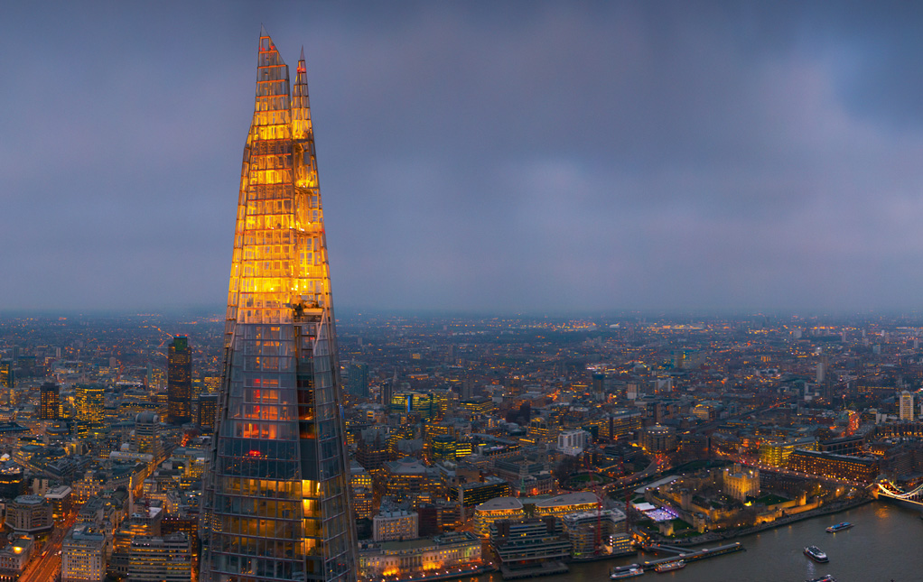  At 244m, the 72nd story is the highest public level of The Shard.