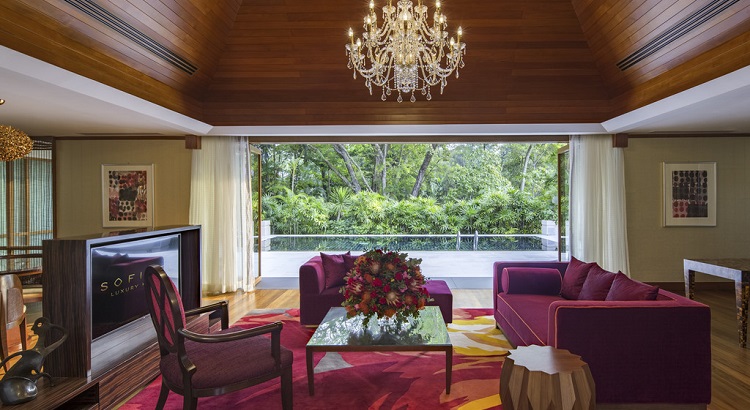 The new Sofitel resort comprises 211 rooms and four villas.