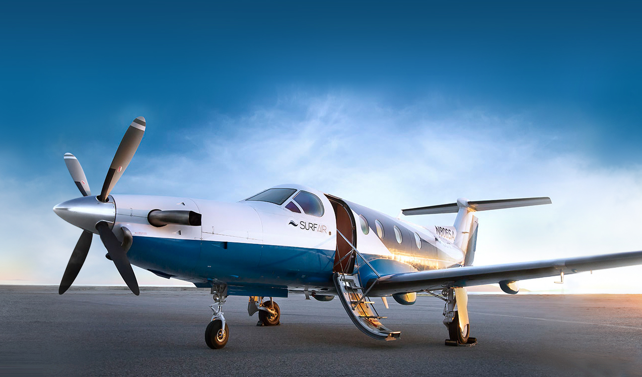 Surf Air announces all-you-can-fly memberships.