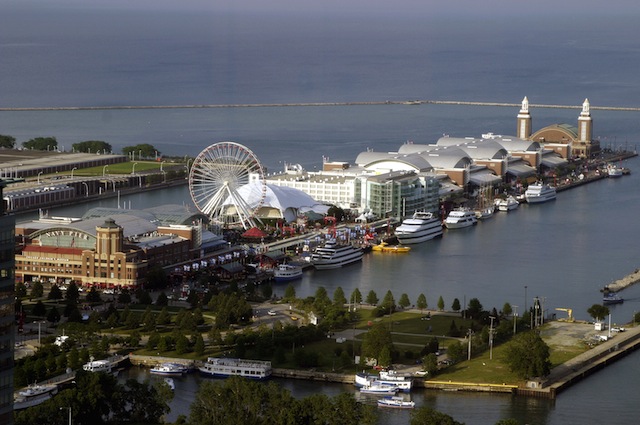 The Navy Pier in Chicago, one of the featured attractions in the Chicago Vitality Guide. 