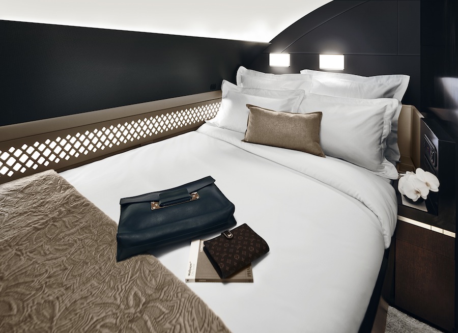 Etihad has unveiled its new Airbus A380 plane including The Residence cabin.