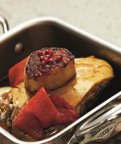 Suckling Pig With Roasted Pineapple and a Spices-Pepper-Sherry Dressing