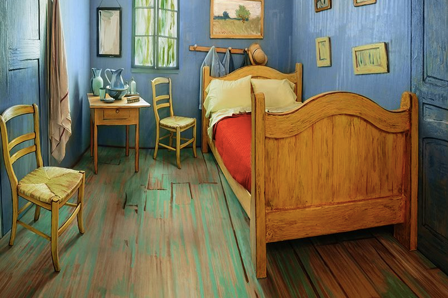 This real-life version of van Gogh's painting is available for just US$10 a night on Airbnb.