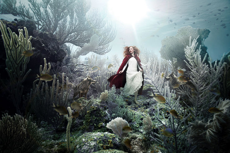 Andreas Franke's surreal works will be on display underwater.