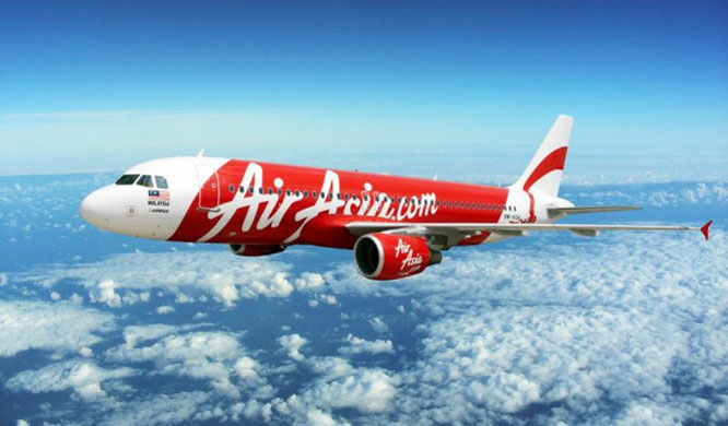 AirAsia airplane.