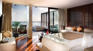 A Penthouse Ocean View at the Anantara Seminyak resort in Bali