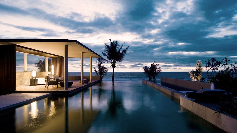 A private-pool residence at Alila Villas Soori in Bali.