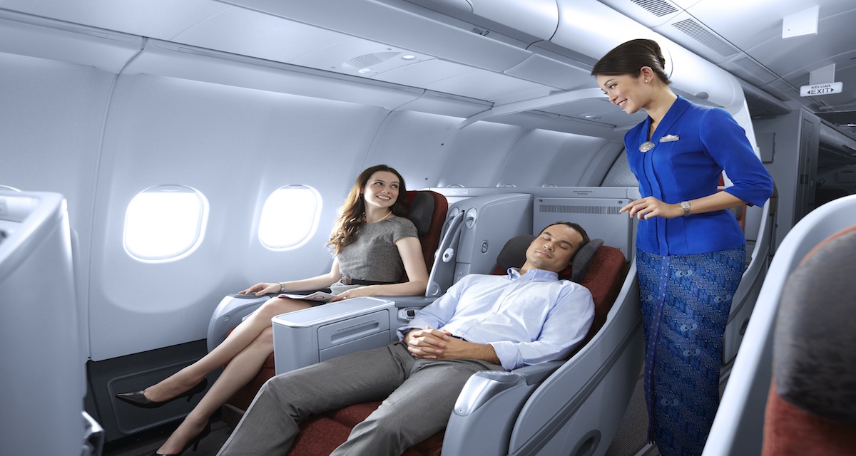 Garuda's new Jakarta-Amsterdam route will have a two-class configuration.