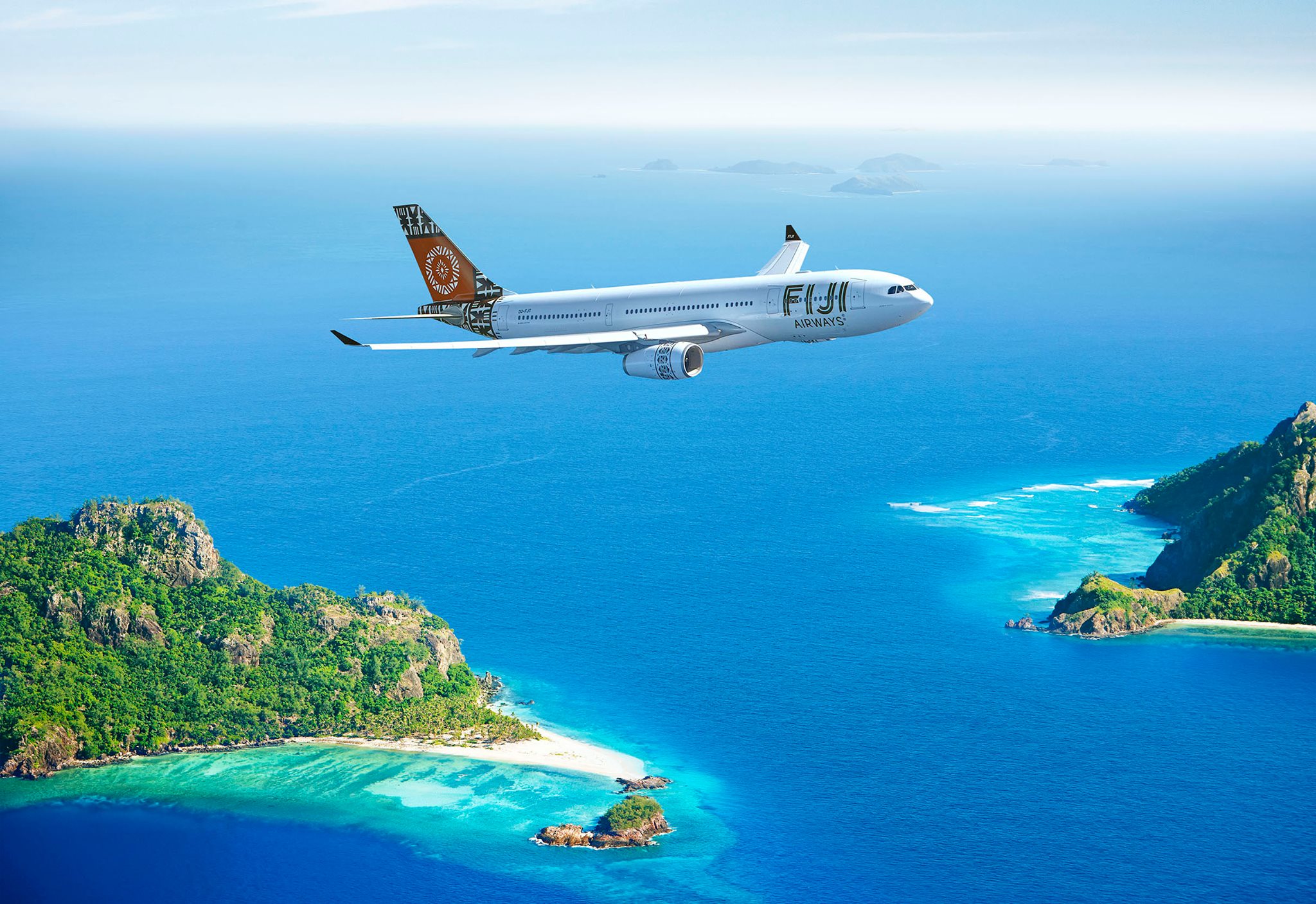 Fiji Airways' new look.