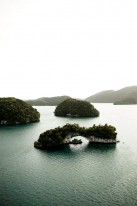 Among the Rock Islands.