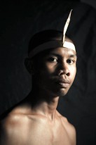 A Traditional Dancer at The Palau Pacific Resort. 