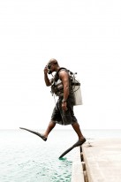 The Dive Master at Palau Pacific Resort.