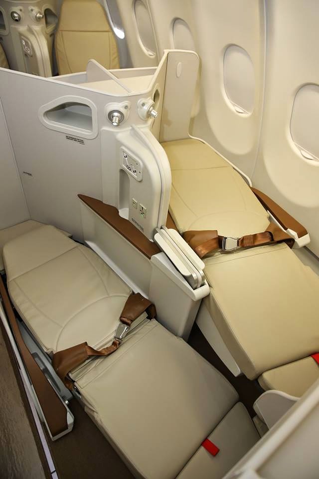 Philippine Airlines reveals its new business class aboard its latest A330.