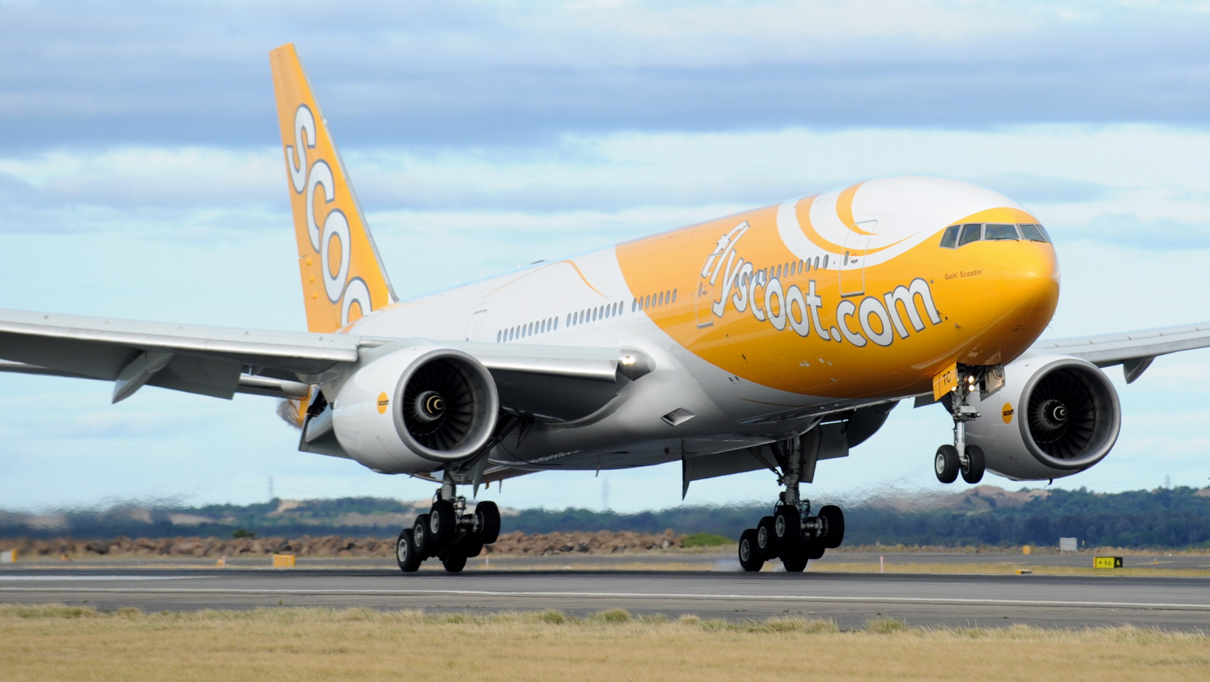 Scoot Air operates a fleet of Boeing 777-200. 