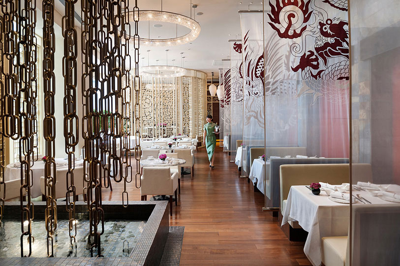 Enjoy southern Chinese cuisine by Shanghai chef Tony Lu at the hotel's Yong Yi Ting restaurant.