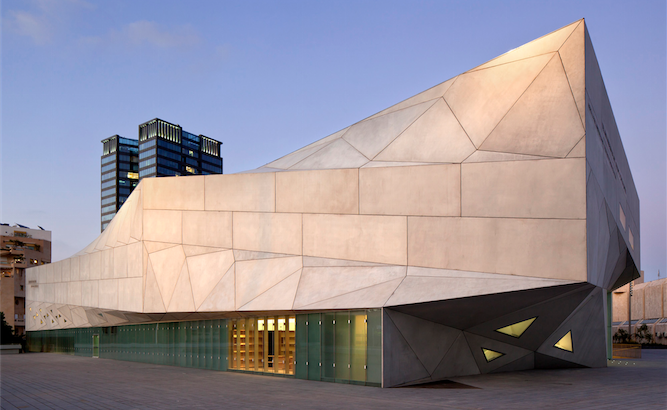 The Tel Aviv Museum of Art's new Amir building.