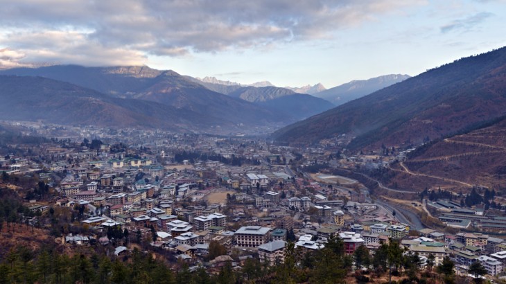 Thimpu from Kuensel Phodrang Hill