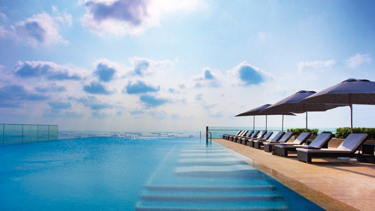 Westin Singapore's Infinity Pool